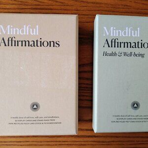Intelligent Design Mindful Affirmations Deck Set of 2
